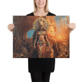 About my Brain Institute Wall Art 18″×24″ Sekhmet Goddess Canvas