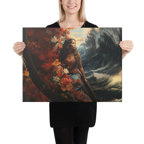 About my Brain Institute Wall Art 18″×24″ Sina-Uli Goddess Canvas