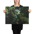 About my Brain Institute Wall Art 18″×24″ Snake Spirit Animal Canvas