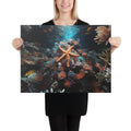 About my Brain Institute Wall Art 18″×24″ Starfish Spirit Animal Canvas