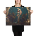 About my Brain Institute Wall Art 18″×24″ Tanit Goddess Canvas