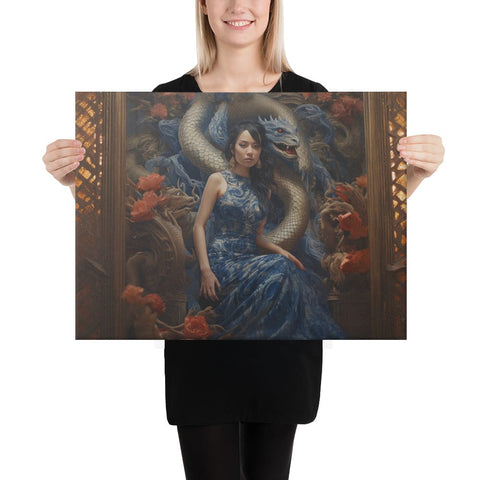 About my Brain Institute Wall Art 18″×24″ Tiamat Goddess Canvas