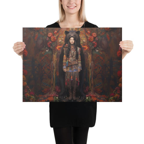 About my Brain Institute Wall Art 18″×24″ Ungnyeo Goddess Canvas