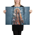 About my Brain Institute Wall Art 18″×24″ Zonget Goddess Canvas