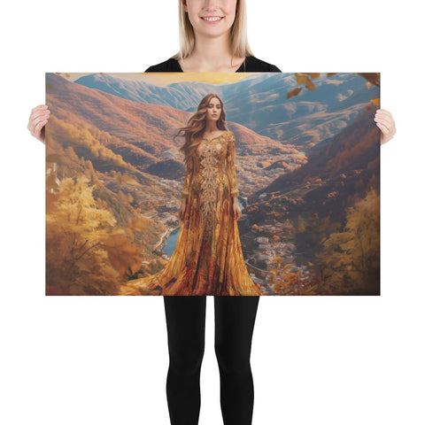 About my Brain Institute Wall Art 24″×36″ Amalur Goddess Canvas