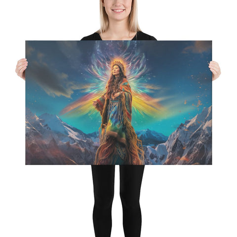 About my Brain Institute Wall Art 24″×36″ Arnarquagssaq Goddess Canvas