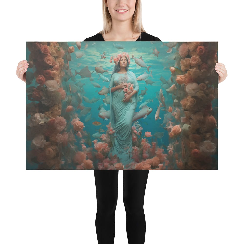 Atargatis Goddess Canvas – About my Brain Institute