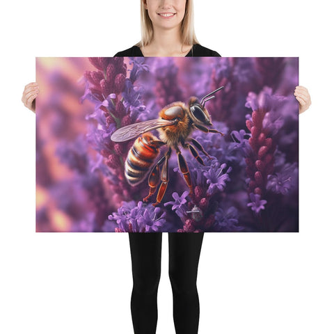 About my Brain Institute Wall Art 24″×36″ Bee Spirit Animal Canvas