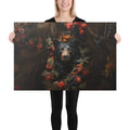 About my Brain Institute Wall Art 24″×36″ Black Bear Spirit Animal Canvas