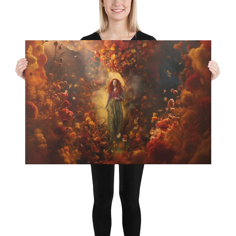 About my Brain Institute Wall Art 24″×36″ Brigid Goddess Canvas