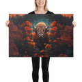 About my Brain Institute Wall Art 24″×36″ Buffalo Spirit Animal Canvas
