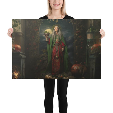 About my Brain Institute Wall Art 24″×36″ Cerridwen Goddess Canvas