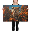 About my Brain Institute Wall Art 24″×36″ Cheetah Spirit Animal Canvas