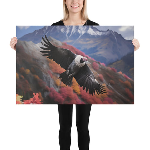 About my Brain Institute Wall Art 24″×36″ Condor Spirit Animal Canvas