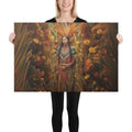 About my Brain Institute Wall Art 24″×36″ Corn Mother Canvas