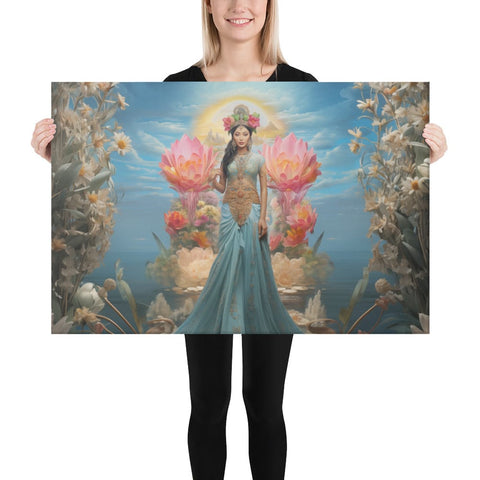 About my Brain Institute Wall Art 24″×36″ Dewi Danu Canvas