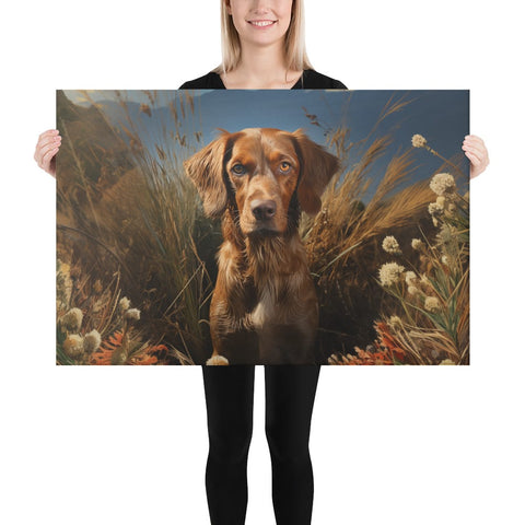 About my Brain Institute Wall Art 24″×36″ Dog Spirit Animal Canvas