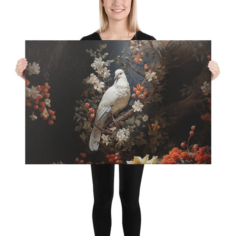 About my Brain Institute Wall Art 24″×36″ Dove Spirit Animal Canvas