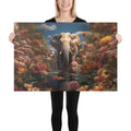 About my Brain Institute Wall Art 24″×36″ Elephant Spirit Animal Canvas