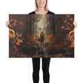 About my Brain Institute Wall Art 24″×36″ Elk Spirit Animal Canvas