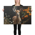 About my Brain Institute Wall Art 24″×36″ Fawn Spirit Animal Canvas