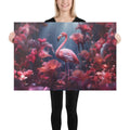 About my Brain Institute Wall Art 24″×36″ Flamingo Spirit Animal Canvas