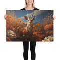 About my Brain Institute Wall Art 24″×36″ Gazelle Spirit Animal Canvas