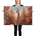 About my Brain Institute Wall Art 24″×36″ Giraffe Spirit Animal Canvas