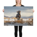 About my Brain Institute Wall Art 24″×36″ Horse Spirit Animal Canvas
