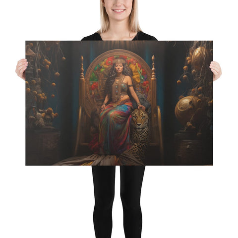 About my Brain Institute Wall Art 24″×36″ Ixchel Goddess Canvas