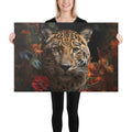 About my Brain Institute Wall Art 24″×36″ Jaguar Spirit Animal Canvas