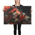 About my Brain Institute Wall Art 24″×36″ Koi Fish Spirit Animal Canvas