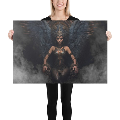 About my Brain Institute Wall Art 24″×36″ Lilith Goddess Canvas