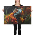 About my Brain Institute Wall Art 24″×36″ Lizard Spirit Animal Canvas