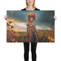 About my Brain Institute Wall Art 24″×36″ Mbaba Mwana Waresa Goddess Canvas
