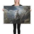 About my Brain Institute Wall Art 24″×36″ Mountain Goat Spirit Animal Canvas