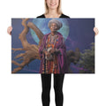 About my Brain Institute Wall Art 24″×36″ Nana Buluku Godddess Canvas