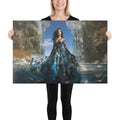 About my Brain Institute Wall Art 24″×36″ Nanshe Goddess Goddess Canvas