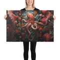 About my Brain Institute Wall Art 24″×36″ Octopus Spirit Animal Canvas