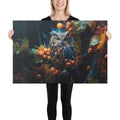 About my Brain Institute Wall Art 24″×36″ Owl Spirit Animal Canvas