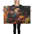 About my Brain Institute Wall Art 24″×36″ Parrot Spirit Animal Canvas