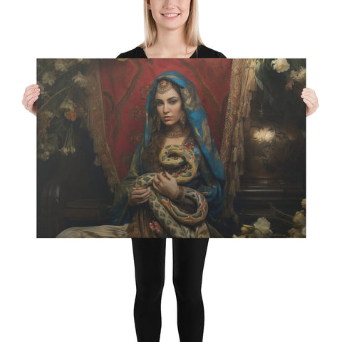 About my Brain Institute Wall Art 24″×36″ Sahmeran Goddess Canvas