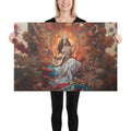 About my Brain Institute Wall Art 24″×36″ Saraswati Goddess Canvas