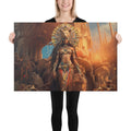About my Brain Institute Wall Art 24″×36″ Sekhmet Goddess Canvas