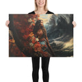 About my Brain Institute Wall Art 24″×36″ Sina-Uli Goddess Canvas