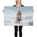 About my Brain Institute Wall Art 24″×36″ Skadi Goddess Canvas