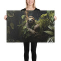 About my Brain Institute Wall Art 24″×36″ Sloth Spirit Animal Canvas