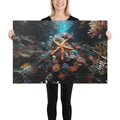 About my Brain Institute Wall Art 24″×36″ Starfish Spirit Animal Canvas