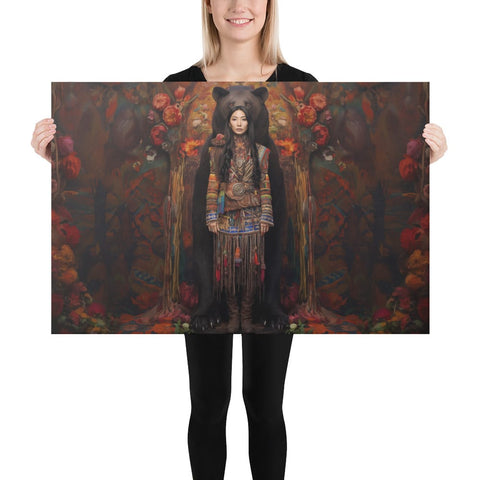 About my Brain Institute Wall Art 24″×36″ Ungnyeo Goddess Canvas