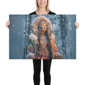 About my Brain Institute Wall Art 24″×36″ Zonget Goddess Canvas